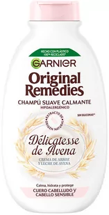 Szampon do włosów delikatnych Garnier Original Remedies Delicatesse Moisturizing Shampoo 250 ml (3600542375603) - Szampony do włosów - miniaturka - grafika 1