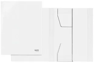 Leitz, teczka tekturowa infinity A4 biała, biały - Teczki i skoroszyty - miniaturka - grafika 1