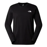 Koszulki męskie - Koszulka The North Face Simple Dome 0A87QNJK31 - czarna - miniaturka - grafika 1