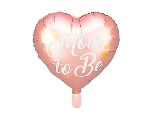 PartyDeco Balon foliowy Mom to Be, 35cm, różowy FB92-081 [16314885] - Baby shower i roczek - miniaturka - grafika 1