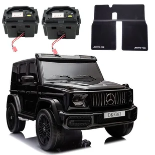 OLBRZYMI MERCEDES G63 NA AKUMULATOR 800 W,2X24V DYWANIKI,LAKIER /DKG63 - Pojazdy elektryczne dla dzieci - miniaturka - grafika 1