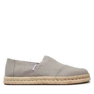 Espadryle męskie - Espadryle Toms TOMS-Alp Rope 2.0 10019866 Szary - miniaturka - grafika 1