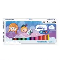 STARPAK Plastelina 12 kolorów Emoji Fro pudełko 1/40