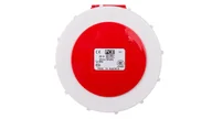 Gniazdka elektryczne - PCE Polska sp. z o.o. Gniazdo tablicowe 32A 5P 400V /75x75/ czerwone IP67 POWER TWIST 3252-6 - miniaturka - grafika 1