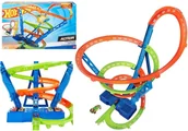 Tory, garaże, parkingi - Hot Wheels Action Tor wyścigowe Tornado Mattel - miniaturka - grafika 1