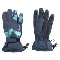 Rękawice narciarskie - Dziecięce Rękawice ELBRUS AKEMI JRB 7301-DRESS/MORO – Granatowy - miniaturka - grafika 1