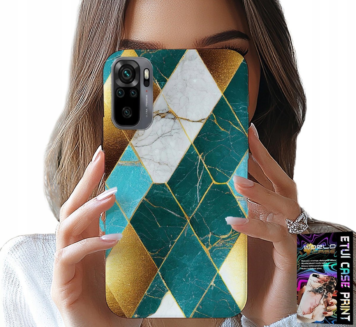 ETUI DO XIAOMI NOTE 10 / 10S - ELEGANCKIE MODNE WZORY CASE + FOLIA
