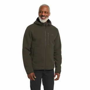 Męska bluza polarowa z kapturem Jack Wolfskin LAKE RIDGE HOODED JKT M obsidian moss - M - Bluzy męskie Męska bluza polarowa z kapturem Jack Wolfskin LAKE RIDGE HOODED JKT M obsidian moss - M - Bluzy męskie - miniaturka - grafika 1