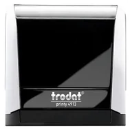 Pieczątki - Pieczątka TRODAT 4913 biała, poduszka czarna, 58x22mm, 1 szt. - miniaturka - grafika 1