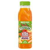 Soki i napoje niegazowane - Tymbark Sok Vitamini Brzoskwinia Marchew Jabłko 0,3 l - miniaturka - grafika 1