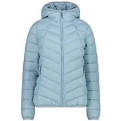 Kurtki damskie - CMP - Damska kurtka tapicerowana ze stałym kapturem, Kryształ, 44 - miniaturka - grafika 1