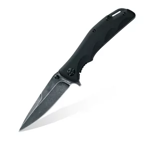 Nóż składany FOX Edge Mandatory Fun FE-024 Black G10 by Russ Kommer - Noże - miniaturka - grafika 1