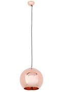 Lampy sufitowe - Kinghome Lampa wisząca BOLLA 35 insp. Copper 015-bolla JX8041-35 - miniaturka - grafika 1