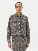 Kurtki damskie - JOOP! Kurtka jeansowa 10019074 30044956 Brązowy Regular Fit - miniaturka - grafika 1