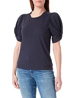 Koszulki i topy damskie - BOSS Koszulka damska, Open Blue466, S - miniaturka - grafika 1