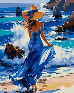 Kolorowanki, wyklejanki - Malowanie po numerach Element 40x50 cm - miniaturka - grafika 1