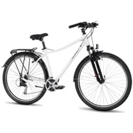 Rowery - Rower trekkingowy ROMET Wagant Suv L PV A U18 28 cali Biały - miniaturka - grafika 1