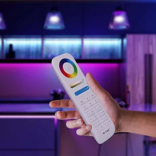 Pilot Kontroler V-TAC RGB+CCT 8-stref VT-2438 - Taśmy LED - miniaturka - grafika 2