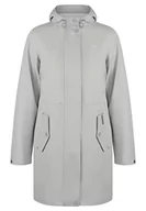 Kurtki damskie - Schmuddelwedda Parka przeciwdeszczowa damska 34321984, jasnoszary, M - miniaturka - grafika 1