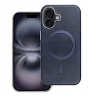 Etui i futerały do telefonów - Futerał GENTLEMAN MAG COVER kompatybilny z MagSafe do IPHONE 12 granatowy - miniaturka - grafika 1