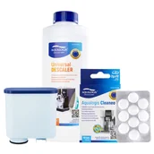 Akcesoria i części do ekspresów do kawy - Zestaw Philips Saeco - AL-Clean, Uniwersalny Odkamieniacz 500ml, Cleaneo - miniaturka - grafika 1