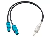 Akcesoria car audio - Sam.Adapter anten.Ford 2xFAKRA(M)-wt.DIN - miniaturka - grafika 1
