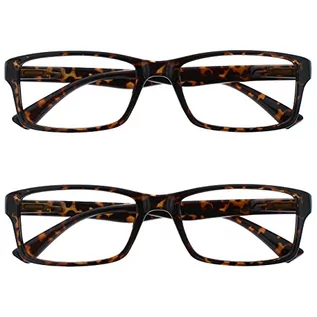 Okulary przeciwsłoneczne - The Reading Glasses Company Te okulary do czytania przedsiębiorstwach czarno-niebieski brązowy kolor liliowy Reader wartość 4er Pack Mężczyźni Kobiety rrrr92 RR92-2-250 - grafika 1