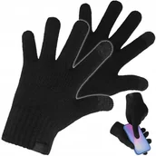 Rękawiczki dla dzieci - Rękawiczki Dziecięce Zimowe 4f Do Telefonu Chłopięce Przejściowe U154 S/m - miniaturka - grafika 1