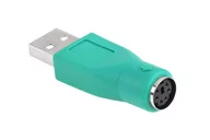 Adaptery i przejściówki - LP ZLA0502-1 Złącze wtyk USB / gniazdo PS2 AP_8074 - miniaturka - grafika 1