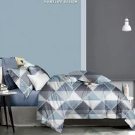 Pościel - Cotton World Pościel bawełniana 140x200 2cz QME023148 - miniaturka - grafika 1