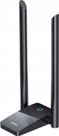 Karty sieciowe - Karta sieciowa Baseus Adapter WiFi Baseus FastJoy 1800Mbps czarny - miniaturka - grafika 1