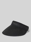 Czapki damskie - Daszek z imitacji słomy model ‘LINEA’ - miniaturka - grafika 1