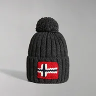 Czapki męskie - SEMIURY 5 DARK GREY MELANGE - miniaturka - grafika 1