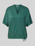 Koszulki i topy damskie - T-shirt o kroju relaxed fit z rękawami nietoperzami - miniaturka - grafika 1