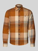 Koszule męskie - Koszula casualowa o kroju regular fit z kołnierzykiem typu button down model ‘Dac’ - miniaturka - grafika 1