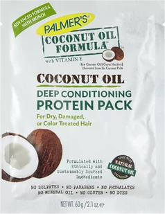 Palmers Coconut Oil, kuracja proteinowa do włosów, 60g - Odżywki do włosów - miniaturka - grafika 1