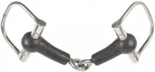 Akcesoria jeździeckie - HARRY''S HORSE Wędzidło gumowe D-RING 20 mm - miniaturka - grafika 1