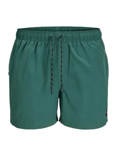 Jack&Jones Szorty kąpielowe 28450 Zielony Comfort Fit - Kąpielówki męskie - miniaturka - grafika 1
