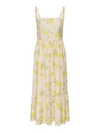 Sukienki - ONLY Sukienka letnia Eve 15350884 Beżowy Regular Fit - miniaturka - grafika 1