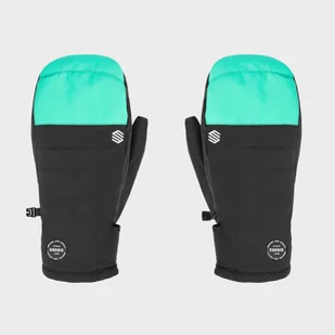 Rękawice Sporty zimowe SIROKO Pitztal Turquoise Czarny Mężczyzna i kobieta - Rękawice narciarskie - miniaturka - grafika 1