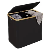 Kosze na bieliznę - Tekstylny kosz na pranie 105 l Trio Ecori – Wenko - miniaturka - grafika 1