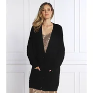 Swetry damskie - Patrizia Pepe Kardigan | Relaxed fit - miniaturka - grafika 1