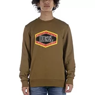 Bluzy męskie - Diesel Męska bluza z kapturem S-Gymnastik K27, 5 dq-0hayt, XS - miniaturka - grafika 1