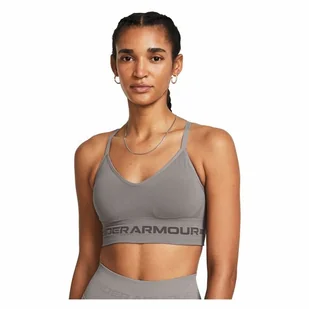 Biustonosz sportowy damski Seamless Low Long Under Armour - Biustonosze - miniaturka - grafika 1