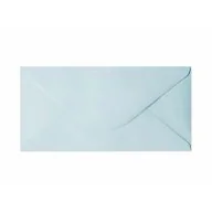 Koperty - Galeria Papieru Koperty DL Gładki niebieski satynowy 130g (10) - miniaturka - grafika 1