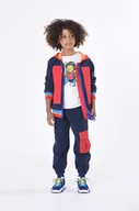 Spodnie i spodenki dla dziewczynek - Marc Jacobs spodnie dresowe dziecięce kolor granatowy wzorzyste - miniaturka - grafika 1