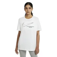 Koszulki i topy damskie - Nike Damska koszulka W NSW Tee Boy Swoosh - miniaturka - grafika 1