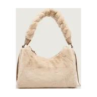 Torebki damskie - Coccinelle Torebka na ramię Boheme z dodatkiem skóry - miniaturka - grafika 1