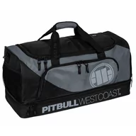 Torby sportowe - Pit Bull Torba Treningowa Big Duffle Logo TNT Black/Grey - miniaturka - grafika 1