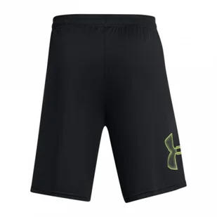 Męskie spodenki treningowe Under Armour Tech Graphic Short - czarne - UNDER ARMOUR - Spodnie sportowe męskie - miniaturka - grafika 1